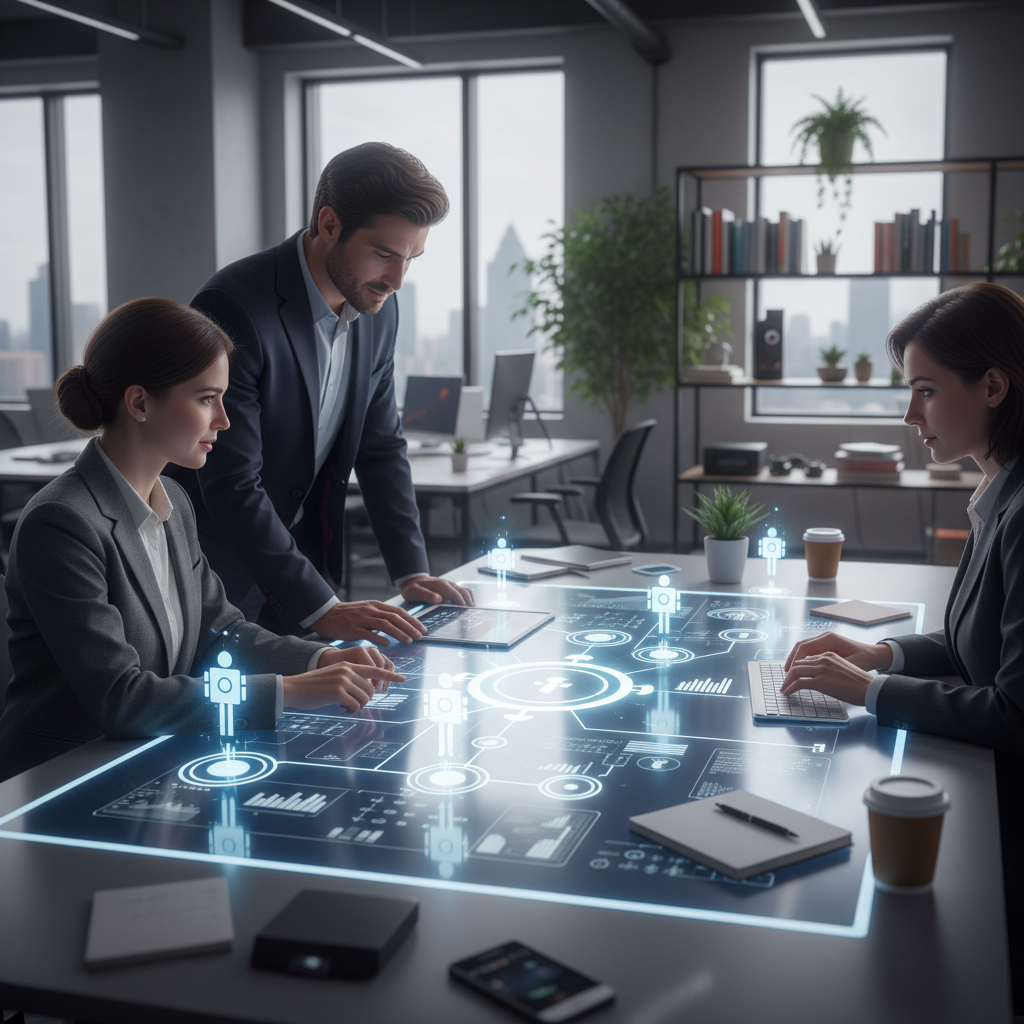 Agentes de mudança impulsionando a transformação digital e a inovação em empresas, otimizando processos e estratégias para o crescimento sustentável.