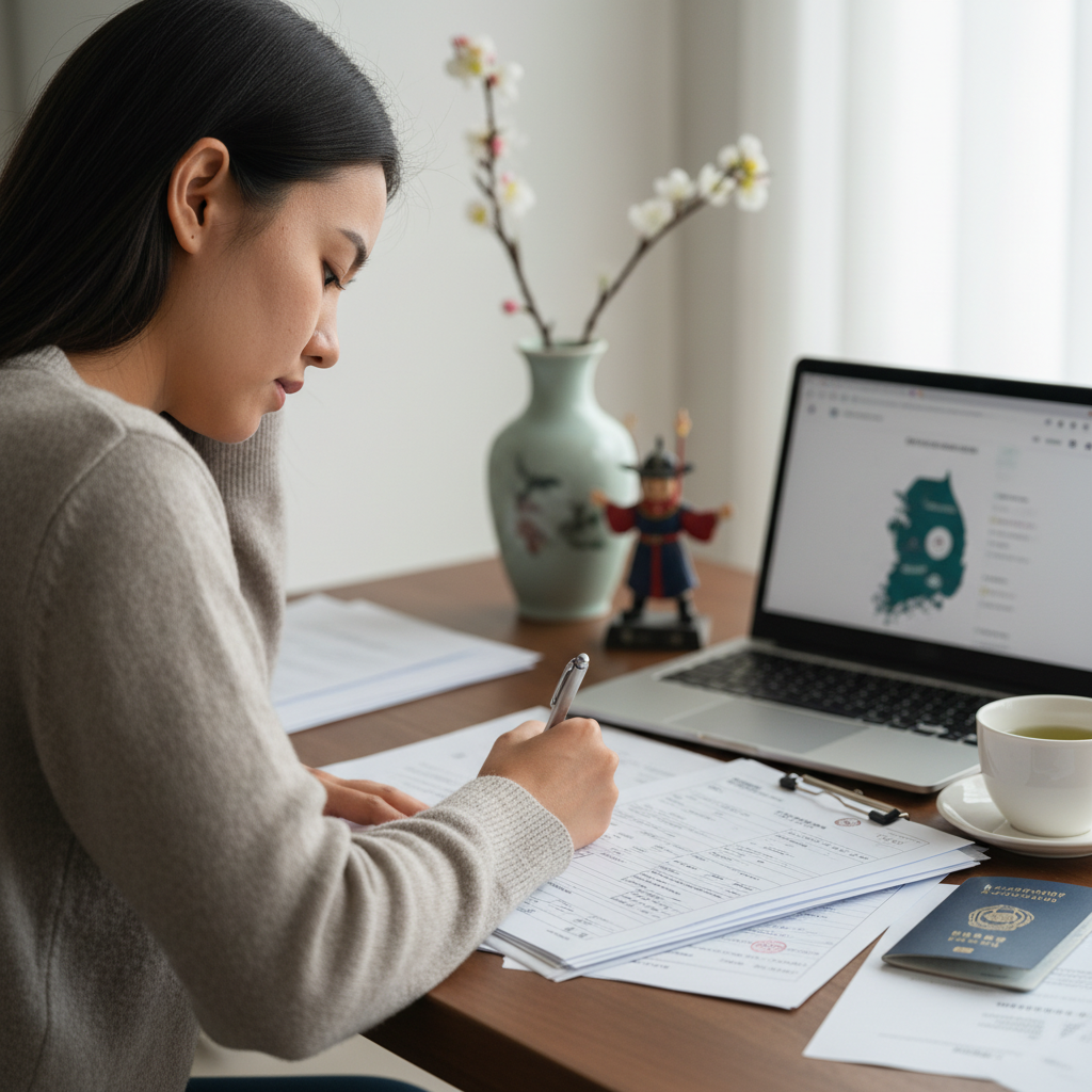 Guia completo sobre como tirar visto para Coreia do Sul, incluindo requisitos, documentos necessários e o passo a passo para solicitar o visto de turismo, estudo ou trabalho.
